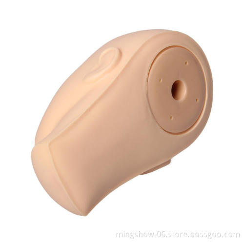 Eyelash extension training mannequin head for eyelash training flat training head